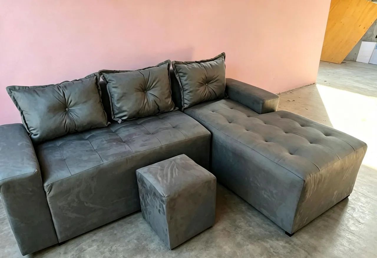Vende-se sofás CAMA NOVO a pronta entrega  - Foto 3