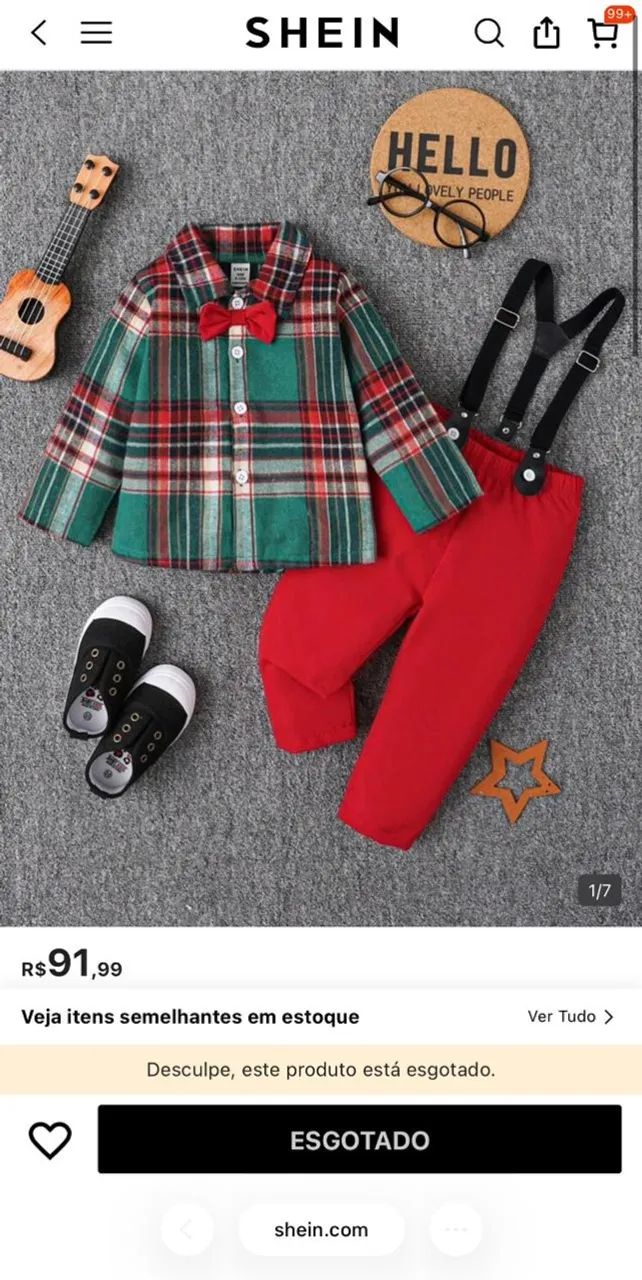 Conjunto social infantil xadrez