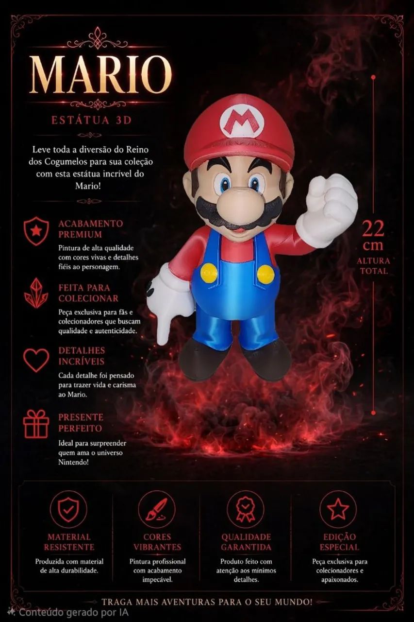 Boneco do Mário  - Foto 2