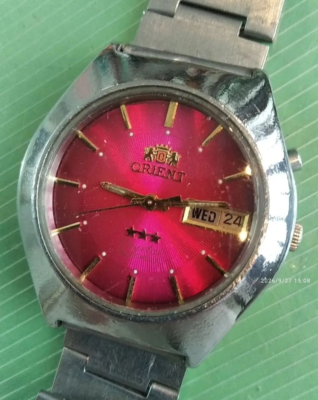 orient automatico vermelho - Foto 3