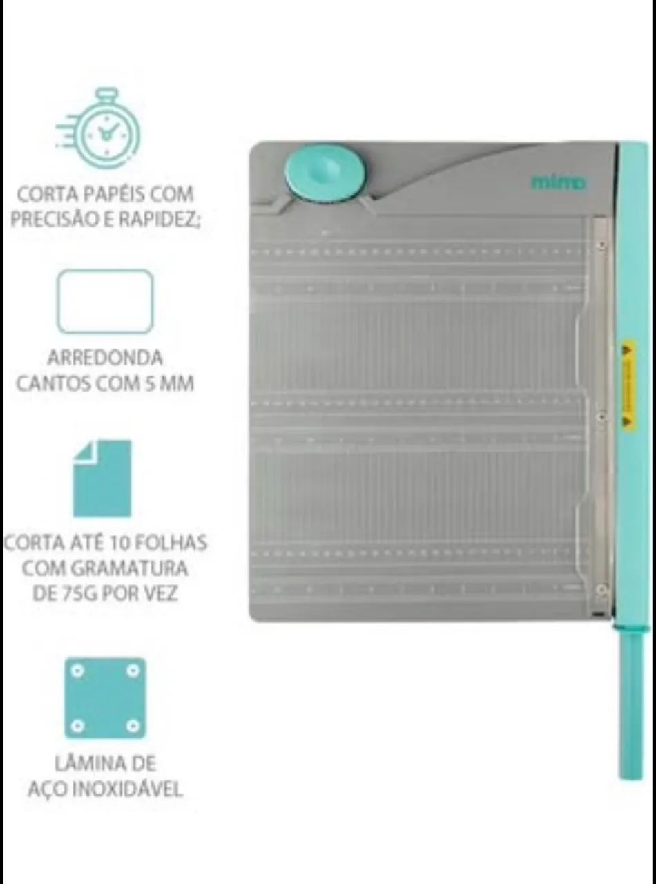  Guilhotina e Arredondador de Cantos - Mimo - Foto 3