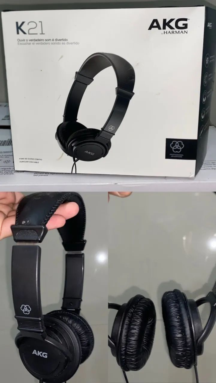 Estúdio de gravação completo AKG + Behringer + Edifier - Foto 2