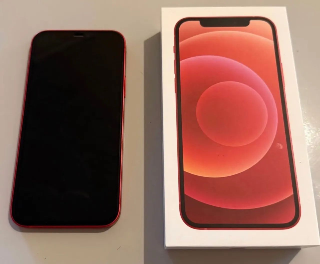 iPhone 12 Red 256GB - Estado de Novo - Celulares e Smartphones