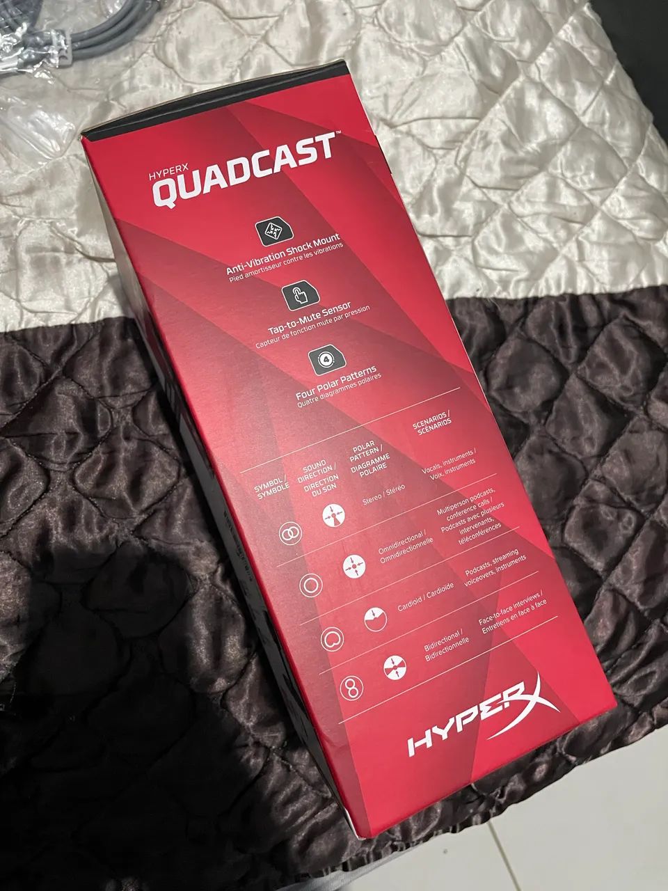 Microfone Hyper X quad cast  - Foto 4