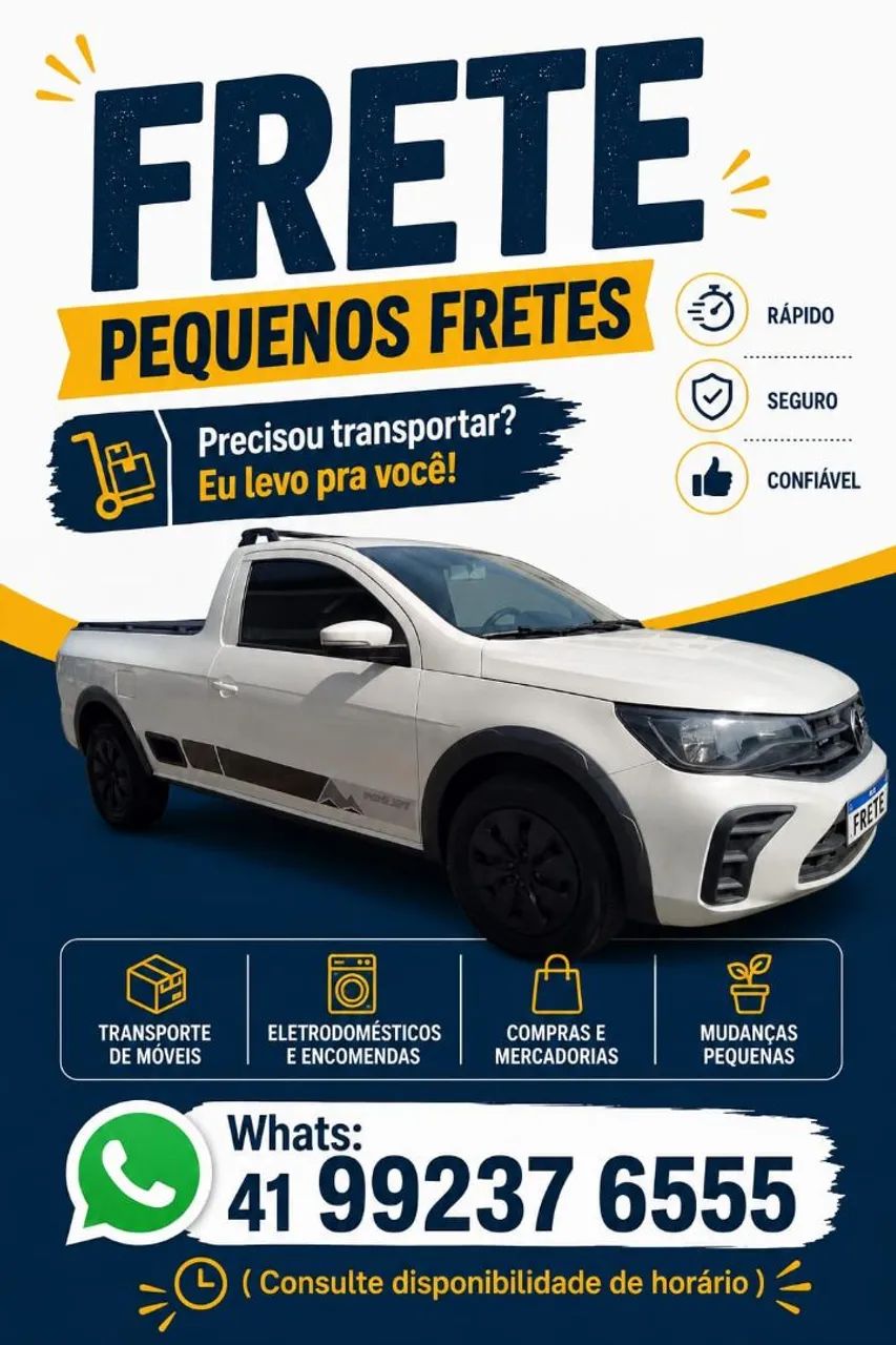 PRECISOU DE FRETE? EU LEVO PRA VOCÊ! 