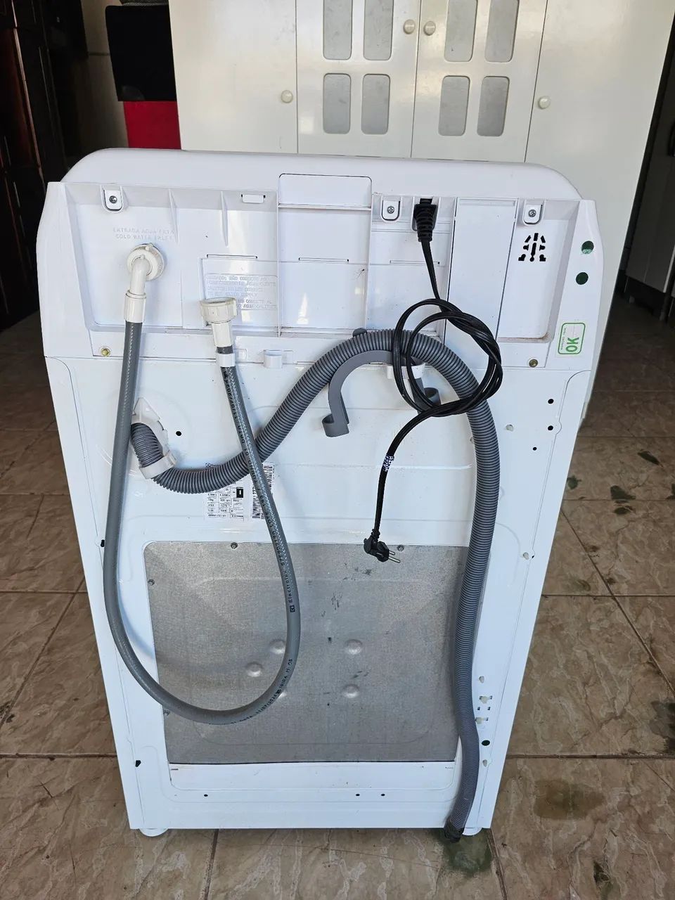 Máquina conservada 14 kg bate e seca toda original funcionando perfeitamente  - Foto 4