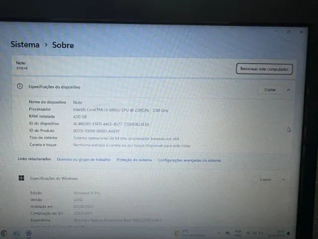 Notebook Samsung I3 - Foto 3