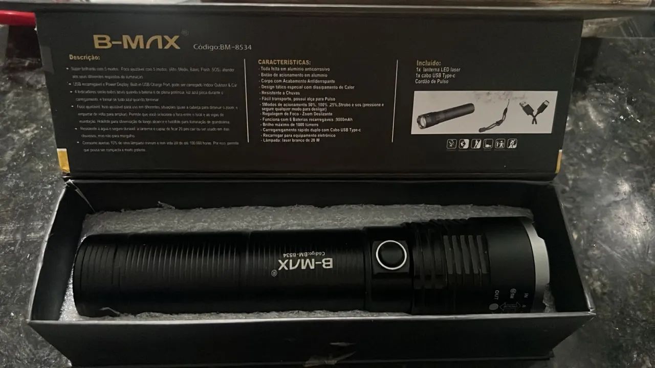 Lanterna Laser B-Max Potente  - Foto 2