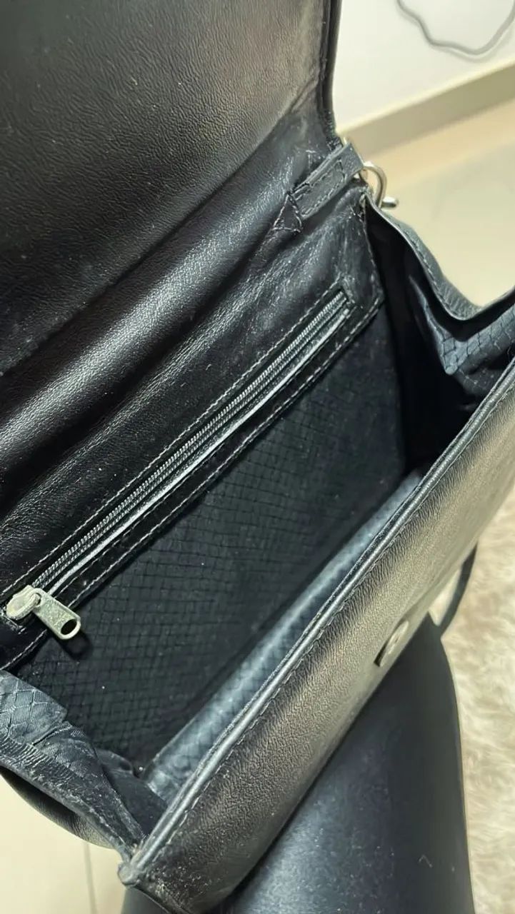 Bolsa Luz da Lua em couro - Foto 3