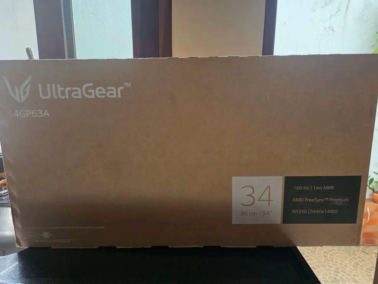 Monitor LG 34 polegadas Ultrawide 160hz 1ms - Foto 2
