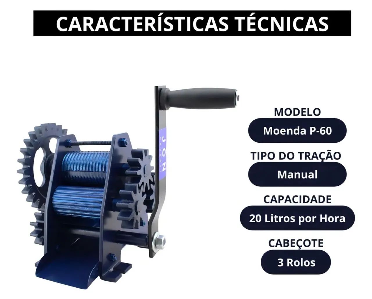 Engenho de cana manual  - Foto 5