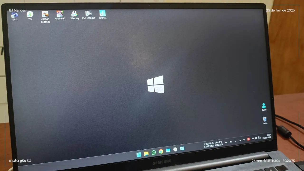 Galaxy Book4 2025 com NF, 10 núcleos 16GB