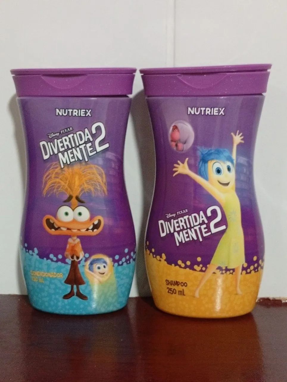Kit shampoo e condicionador infantil 