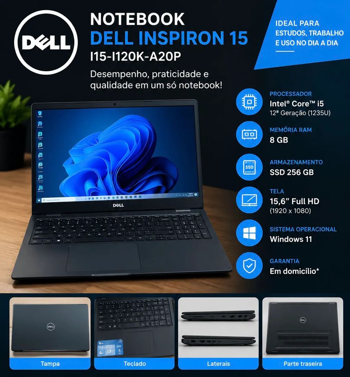 NOTBOOK DELL INSPIRON 15