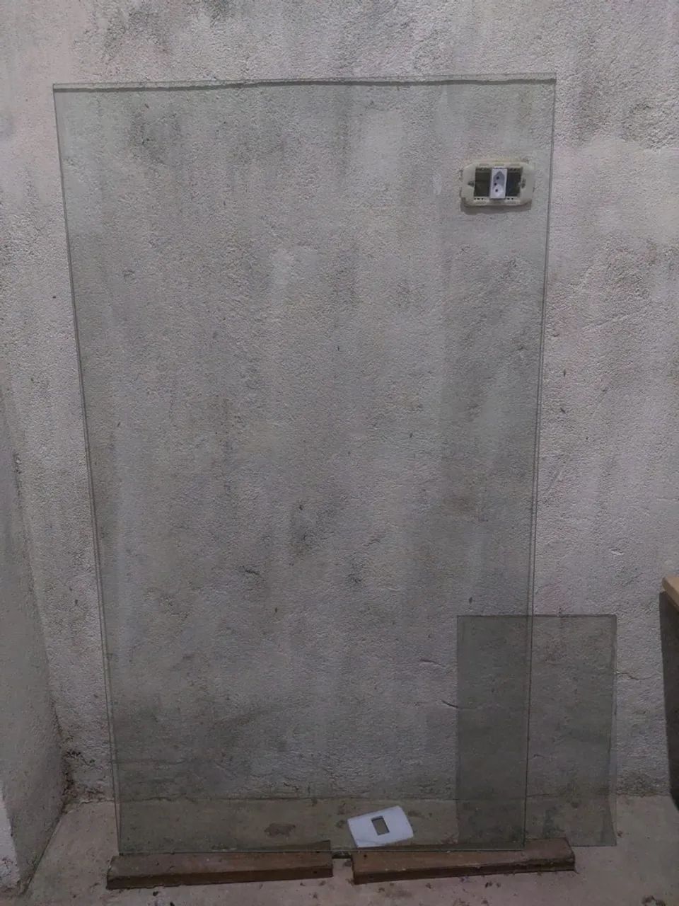 Tampo de mesa de vidro 
