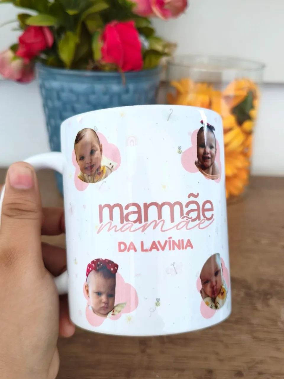 Caneca Personalizada Rostinho do bebê  - Foto 3