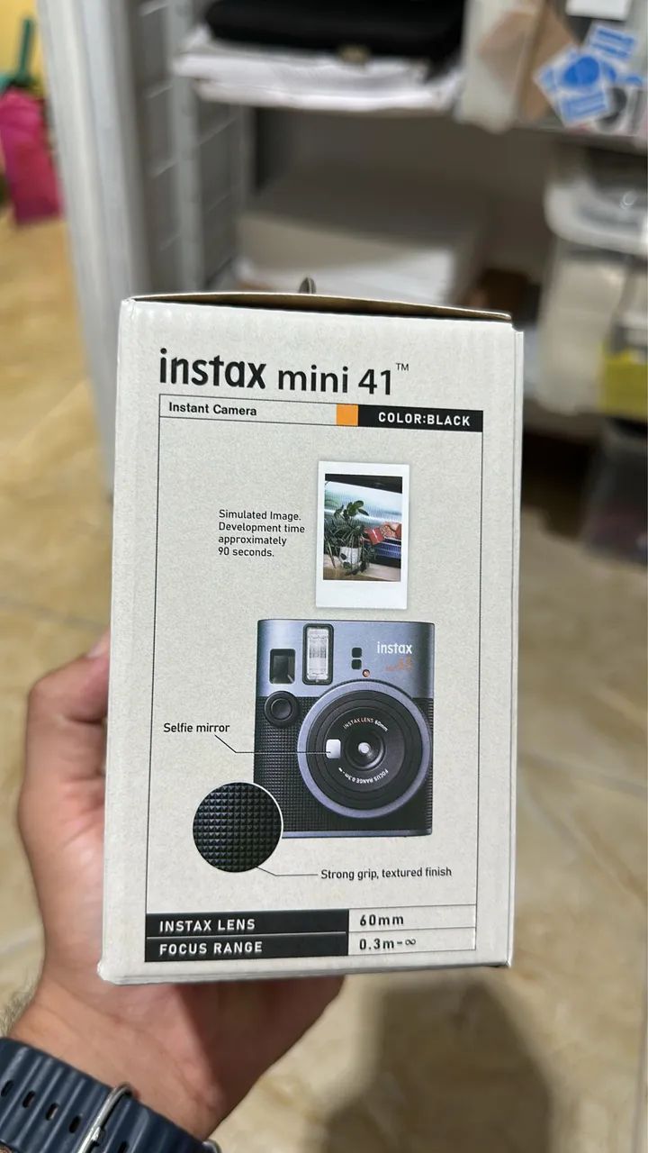 Câmera Instax Mini 41 Preta  - Foto 5
