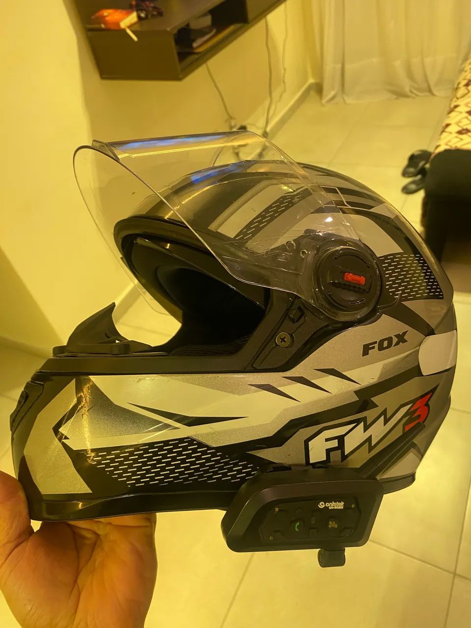 Capacete fw3 fechado  - Foto 5