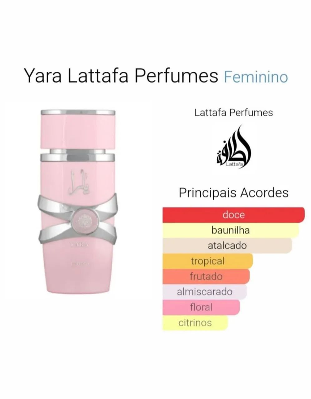 Perfume lattafa Yara árabe original 100ml - Foto 2