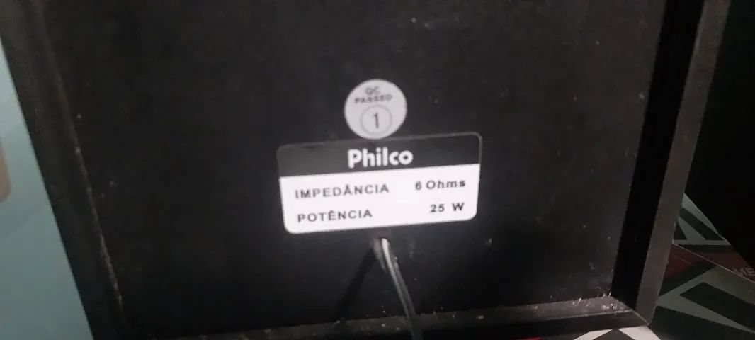  Duas caixas de som  Philco - Foto 4