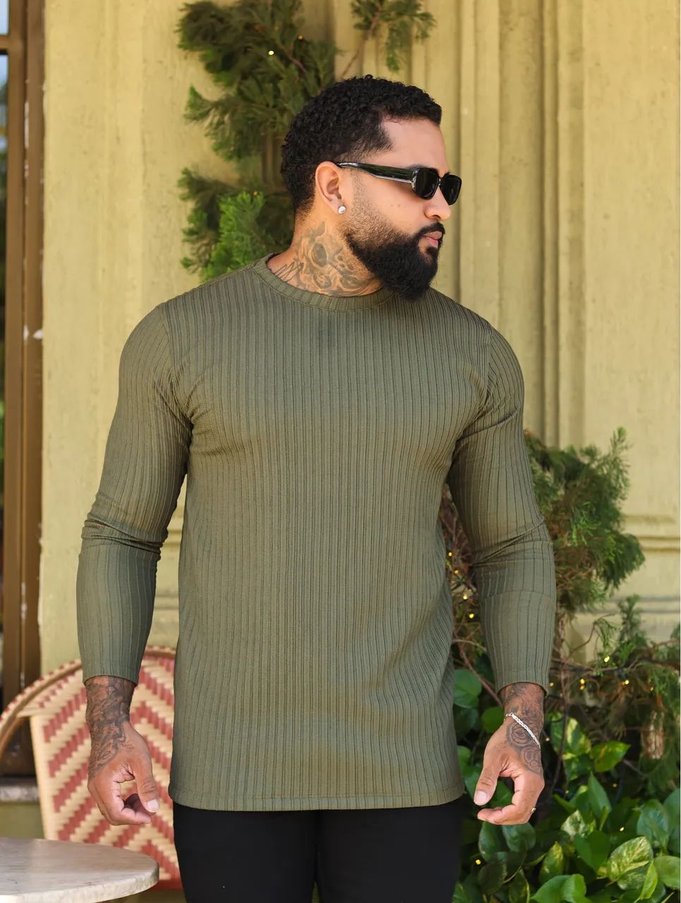 Blusa básica manga longa premium  - Foto 3