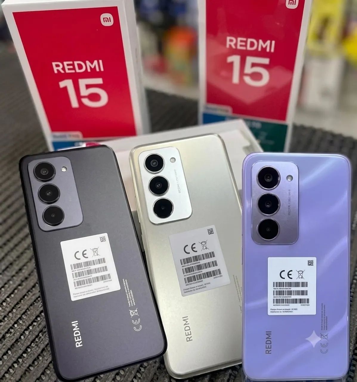 REDMI 15 6R/128GB E 8R/256GB