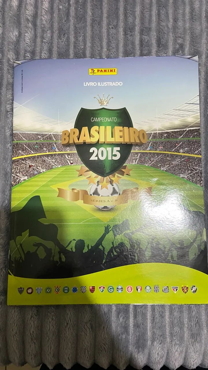 Álbum de figurinhas da copa é brasileiro 
