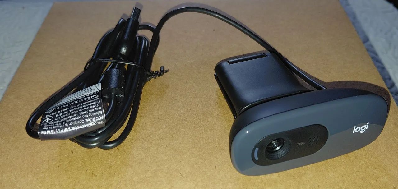 Webcam Logitech c270 HD 720p 30 fps - Foto 4