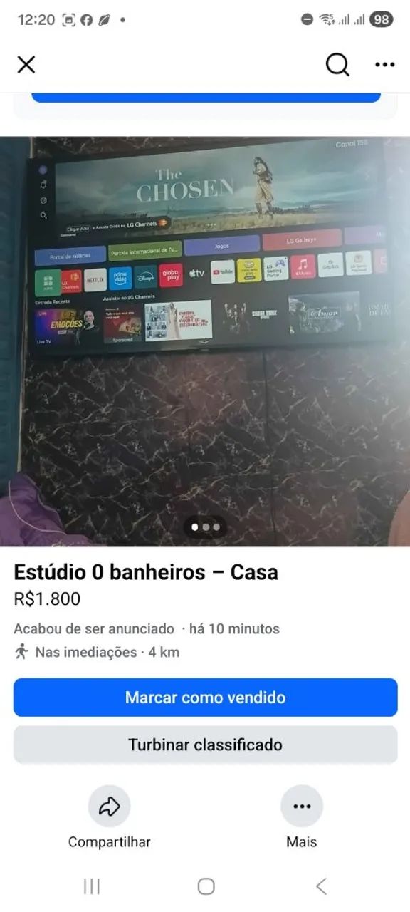 Tv smart 50 polegadas  - Foto 2