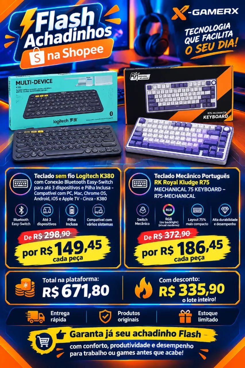 Achadinhos da Flash - Teclados & Performance