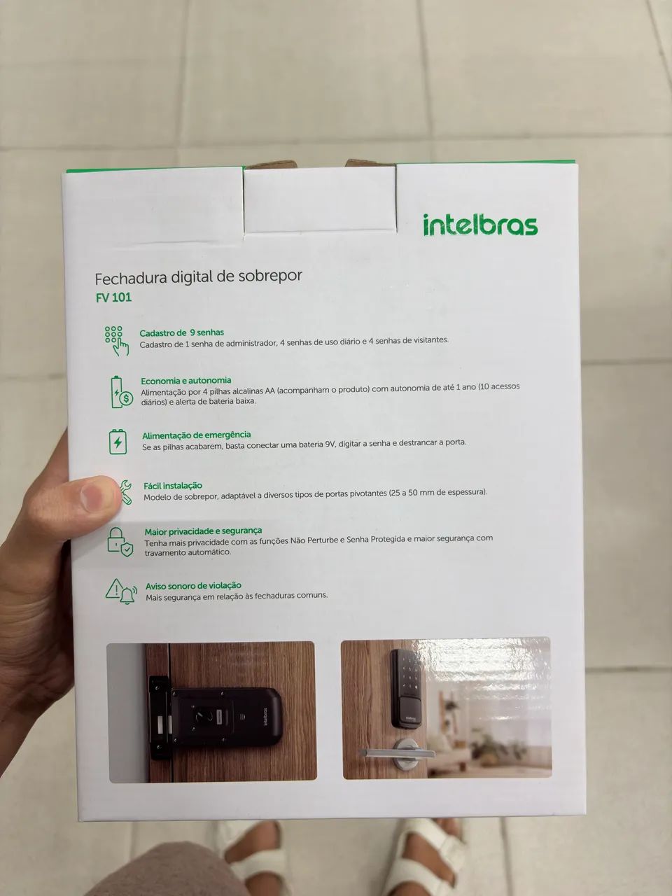Fechadura digital FV101 - Foto 2