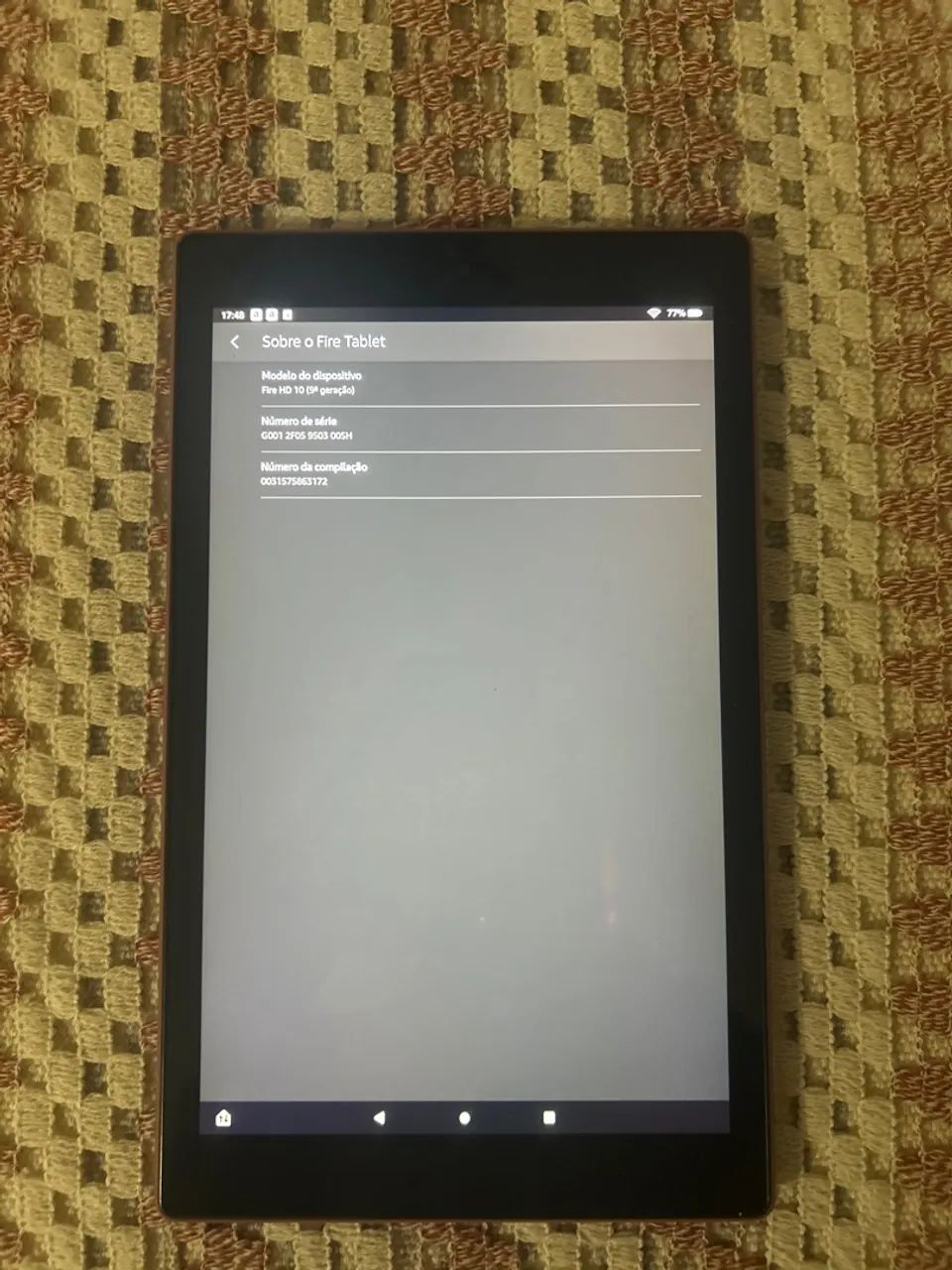 Tablet Fire HD 10 (9a geração)