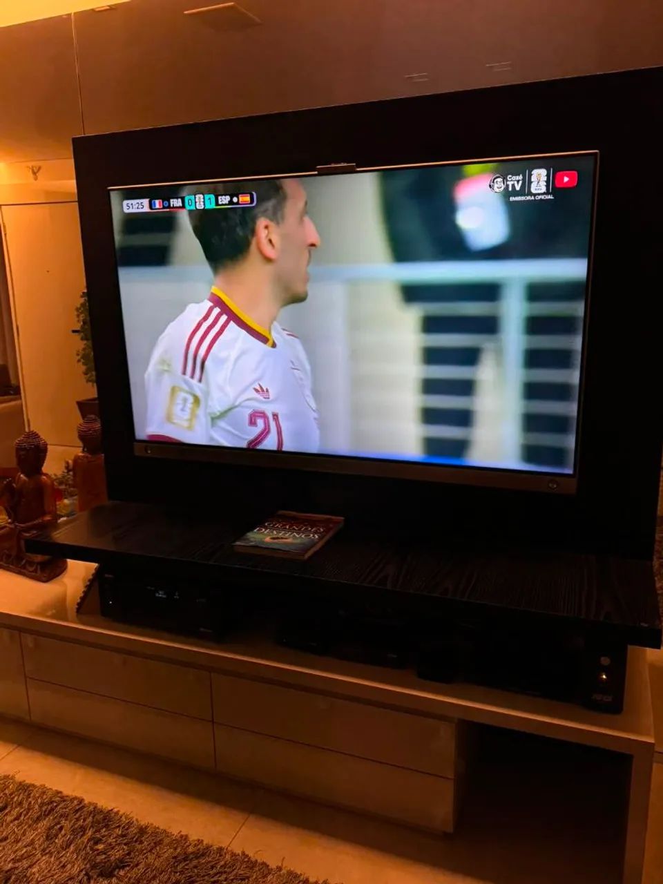 Tv LG smart 3 D 4 K 65 polegadas Perfeita  - Foto 2
