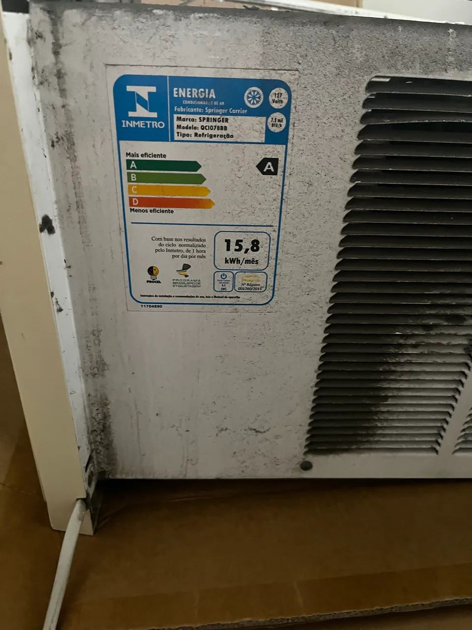 Ar condicionado janela Springer Midea  - Foto 3