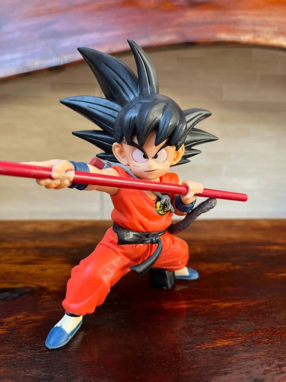 Action Figure Dragon Ball - Goku Bastão 14cm - Foto 2