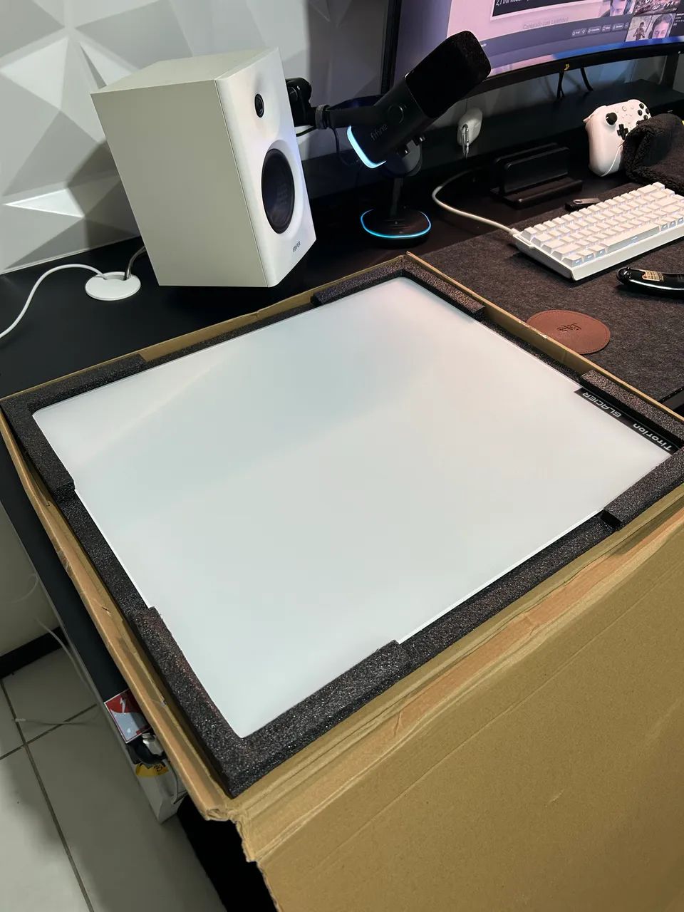 Mousepad de vidro Titorion glacier