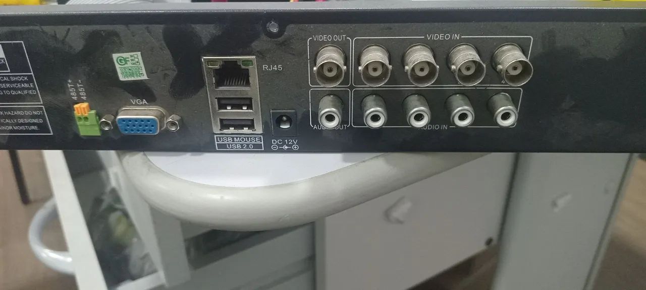 Gravador /DVR _ H 264_ 8 canais + HD  1terabyte - Foto 2