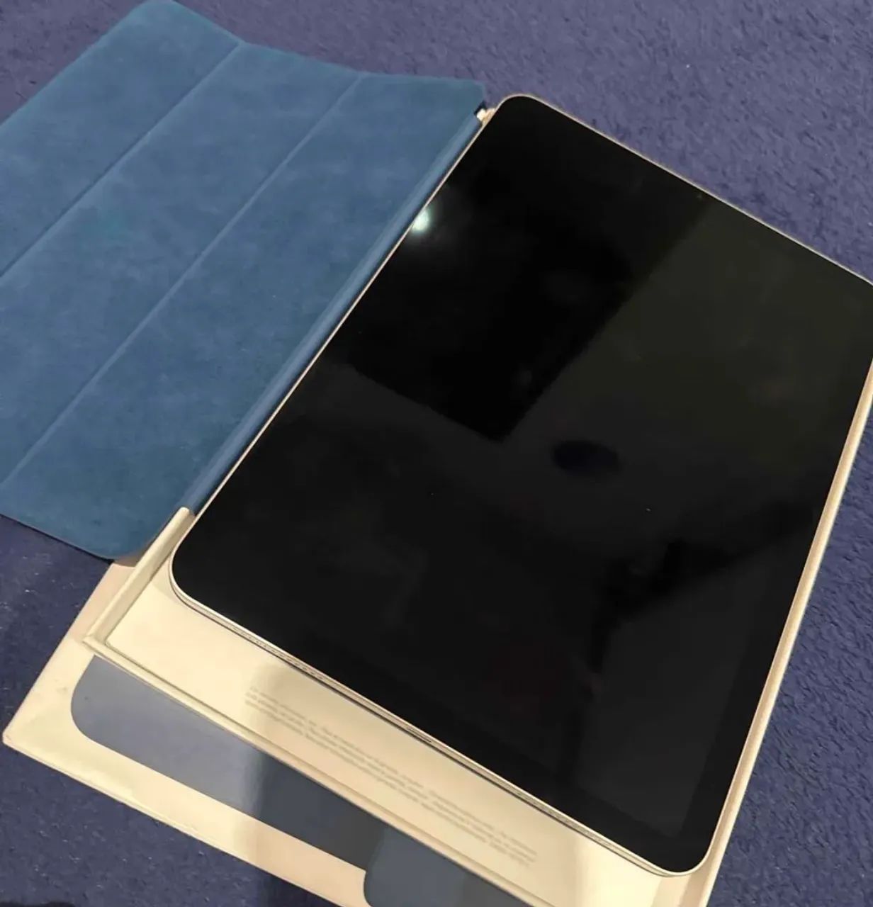 iPad Air 5ª Geração 256GB Wi-Fi + Smart Folio Apple - Impecável - Foto 4