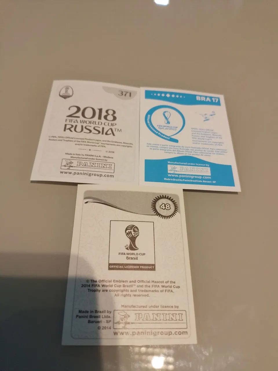 Figurinhas Neymar 2014, 2018, 2022 - Foto 2