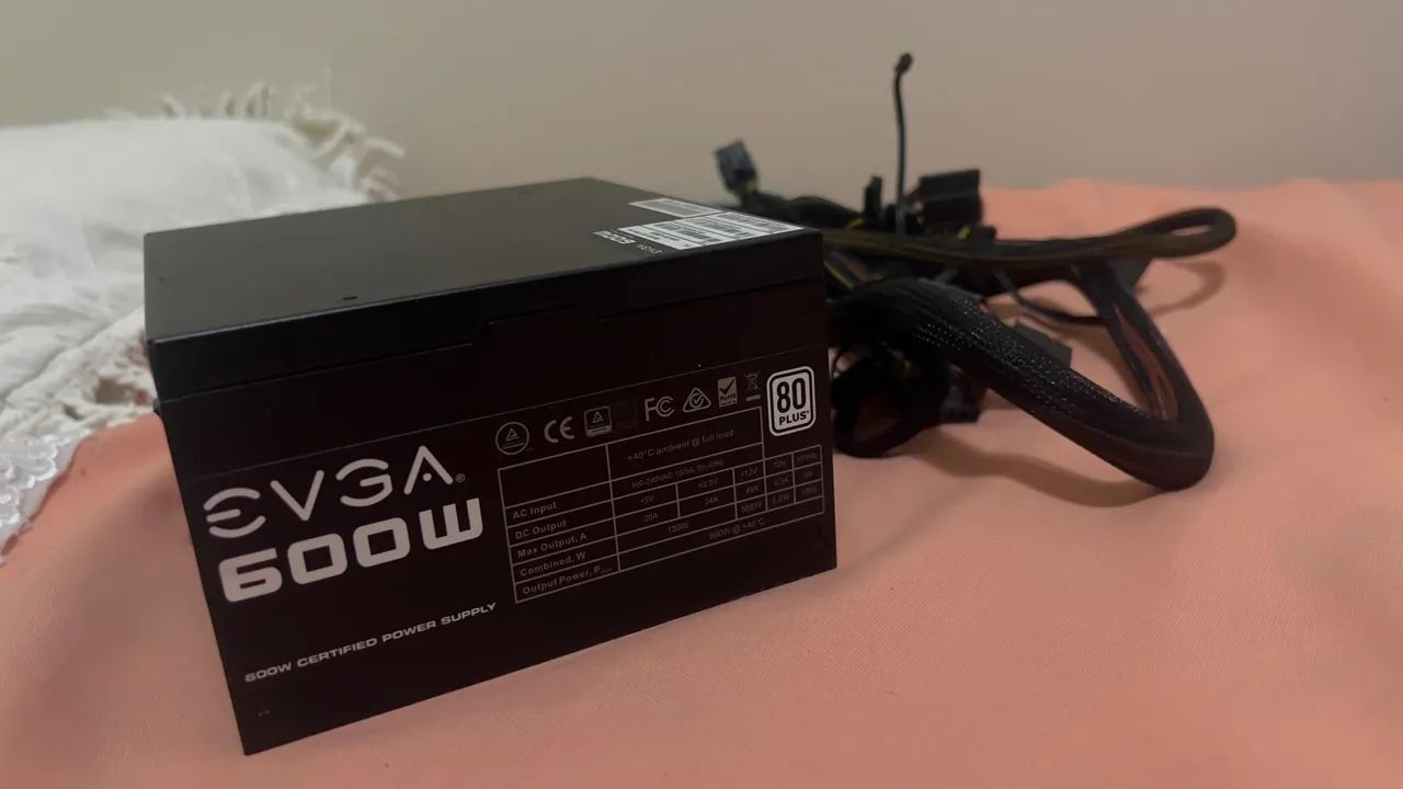 Fonte evga 600w - Foto 2