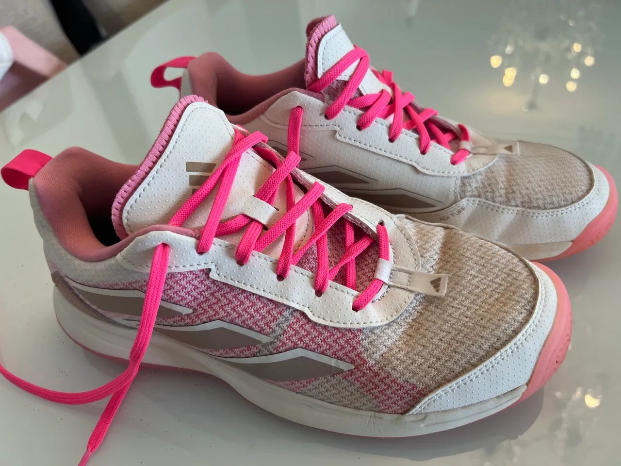 Tênis adidas feminino ad tuff ava flash jogar tênis n37 jogar