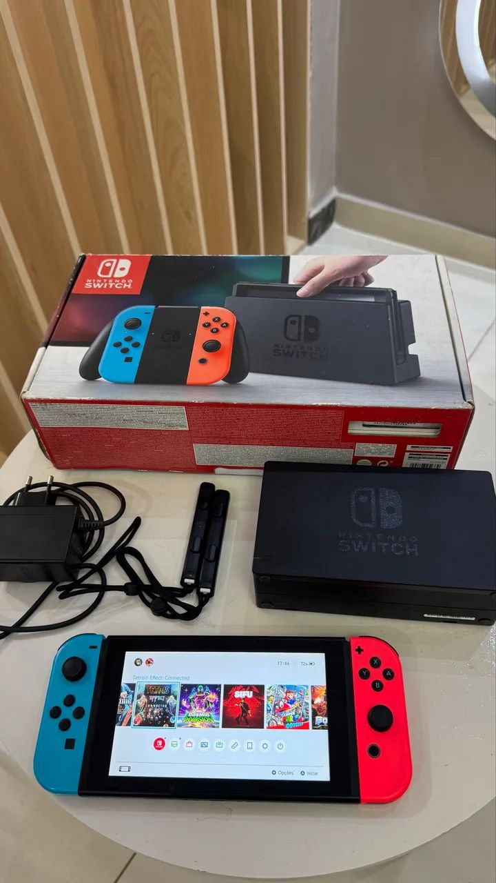 Nintendo Switch V2 DESBLOQUEADO  - Foto 2