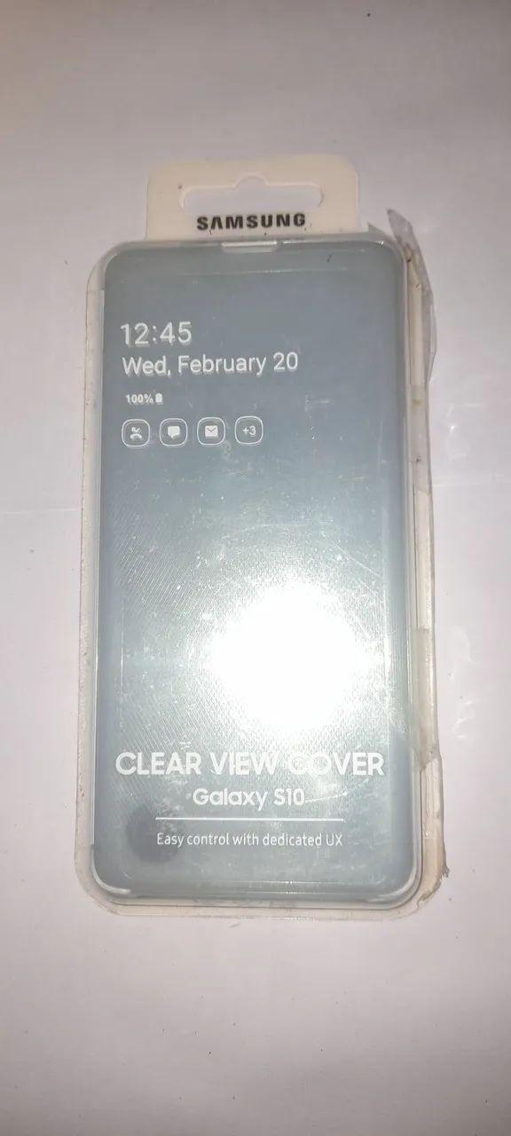 Capa clear view galaxy s10 g973 - Foto 3