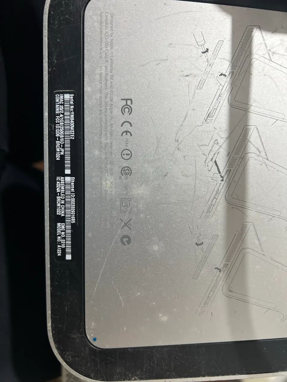 iMac 20 polegadas- VENDA PARA CONSERTO  - Foto 2
