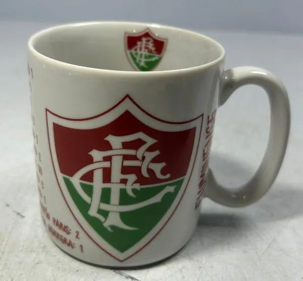 Kit de lata e caneca de porcelana vitoriosa do Fluminense - Foto 5