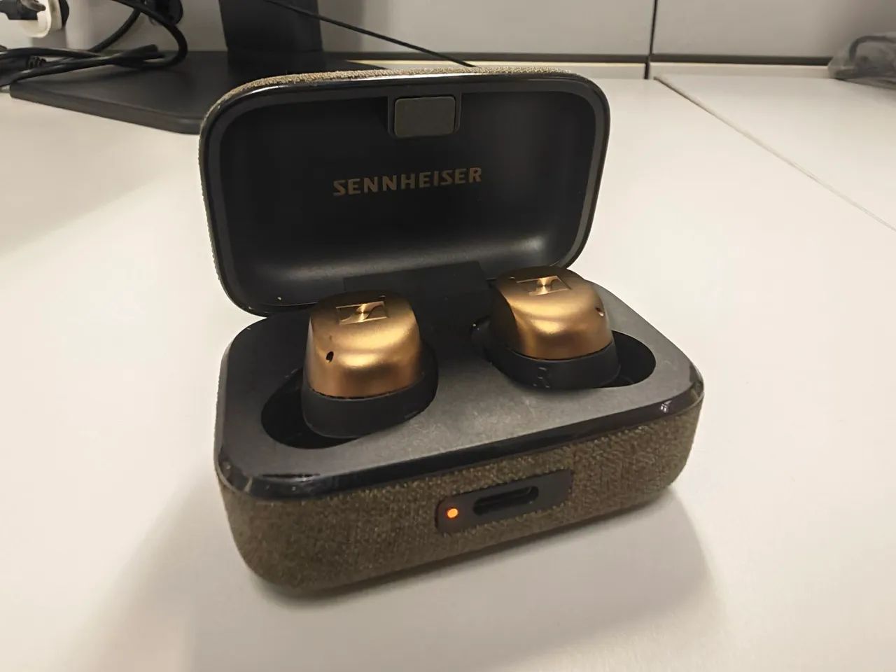 Fone Sennheiser Momentum True Wireless 4 Black Copper - Fones de
