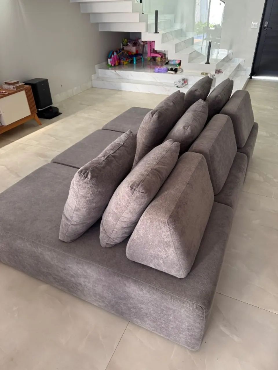 Sofá Modular Tulum Cinza - Foto 2
