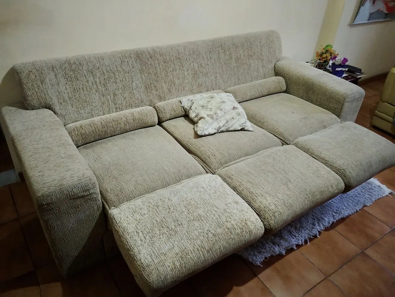 Sofá reclinável 3 lugares  - Foto 3