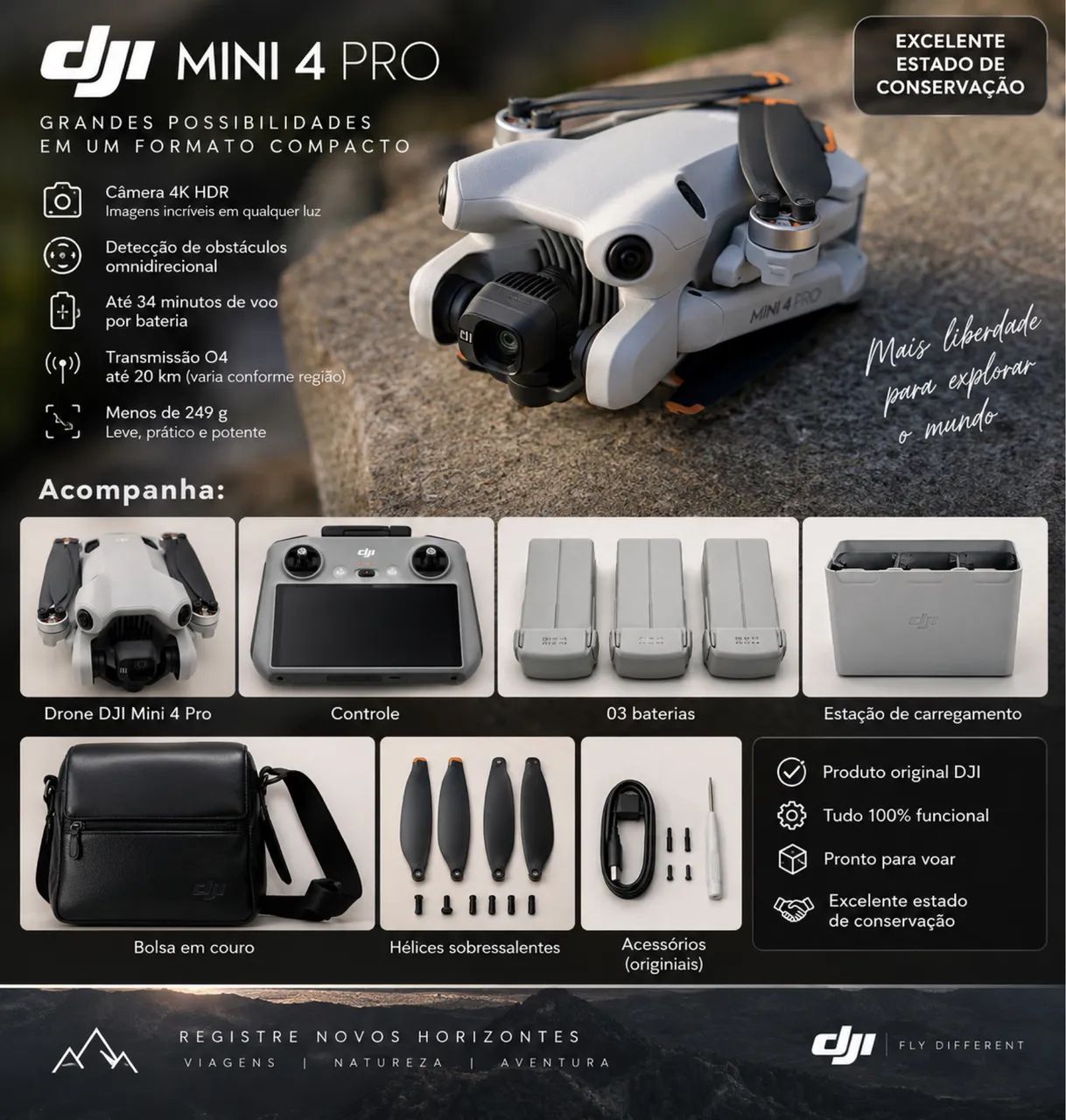 Drone Dji mini 4 pro 