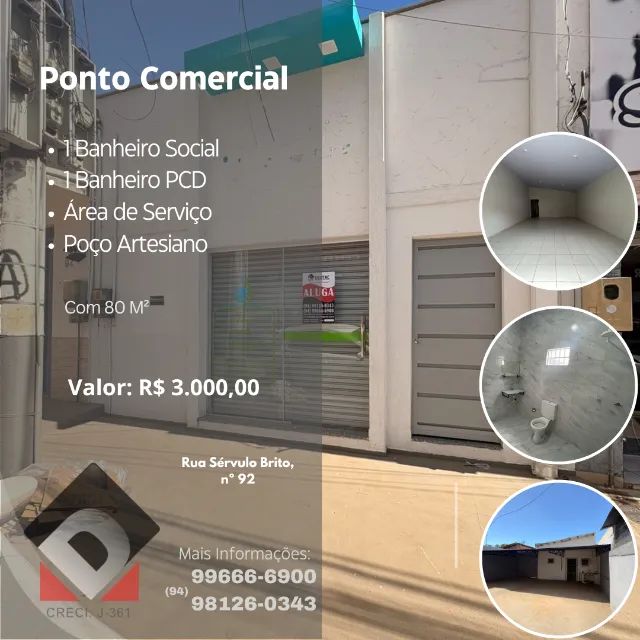 ALUGA PONTO COMERCIAL 